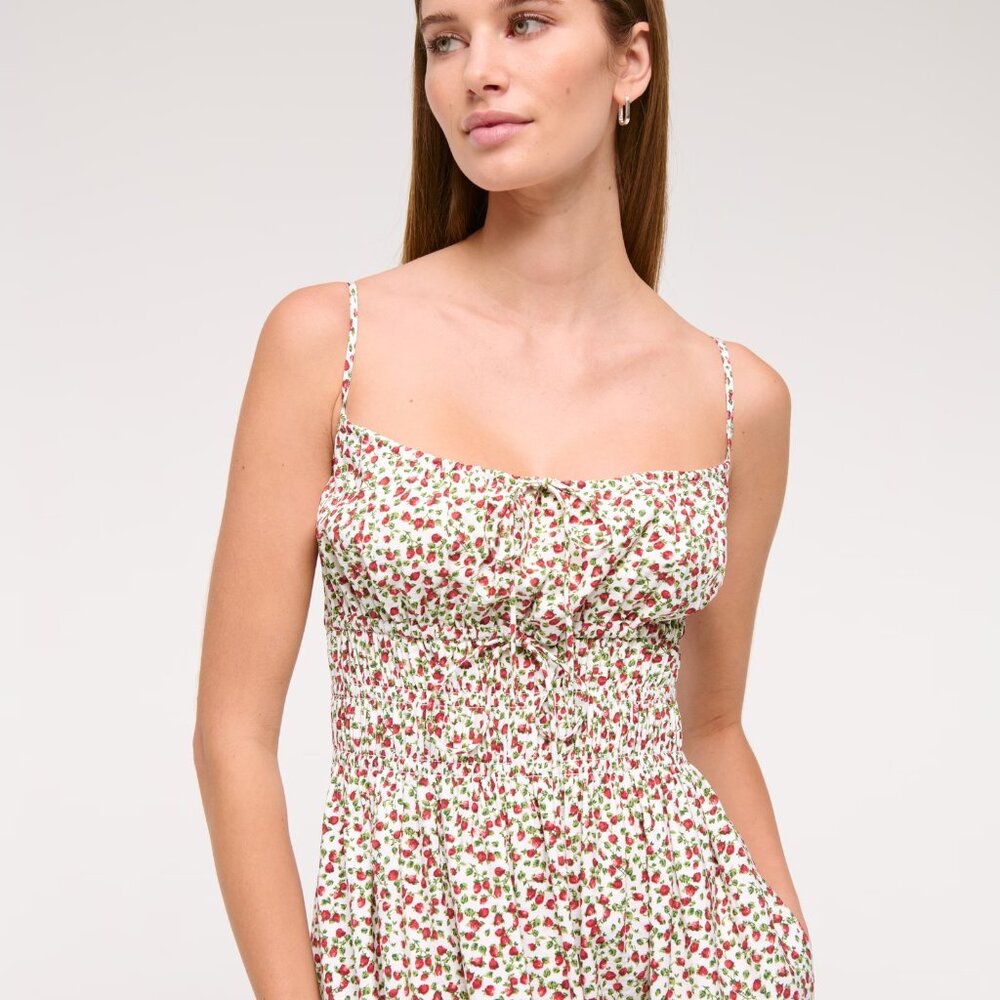 Abercrombie & Fitch Floral Midi Dress - Picture 2 of 5